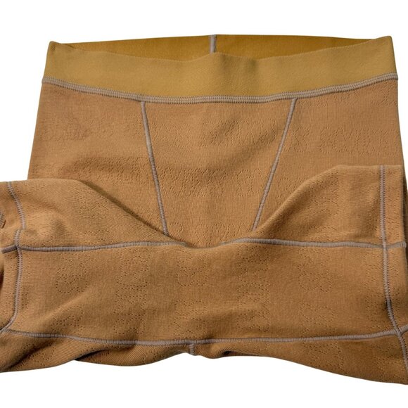 SKIMS Pointelle Logo Boxer Shorts NEW Ochre XS - Picture 6 of 8